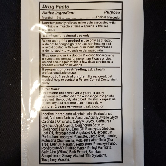 Real Time Pain Relief Foot Cream - Picture 3 of 3